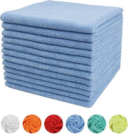 Clean 50PK Profesional Resuable Lint Free Microfiber Edgeless Cleaning Cloth
