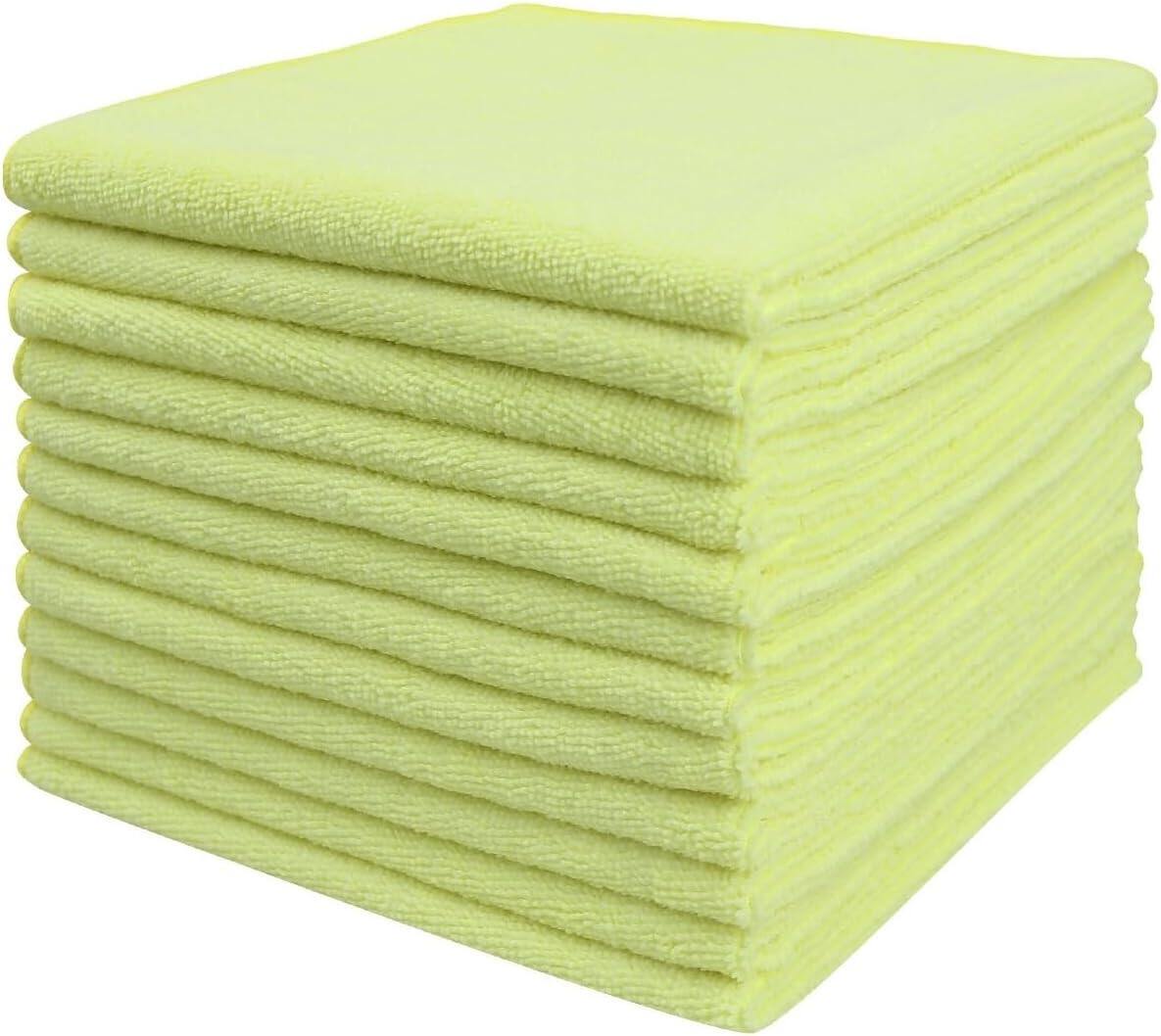 Clean 50PK Profesional Resuable Lint Free Microfiber Edgeless Cleaning Cloth