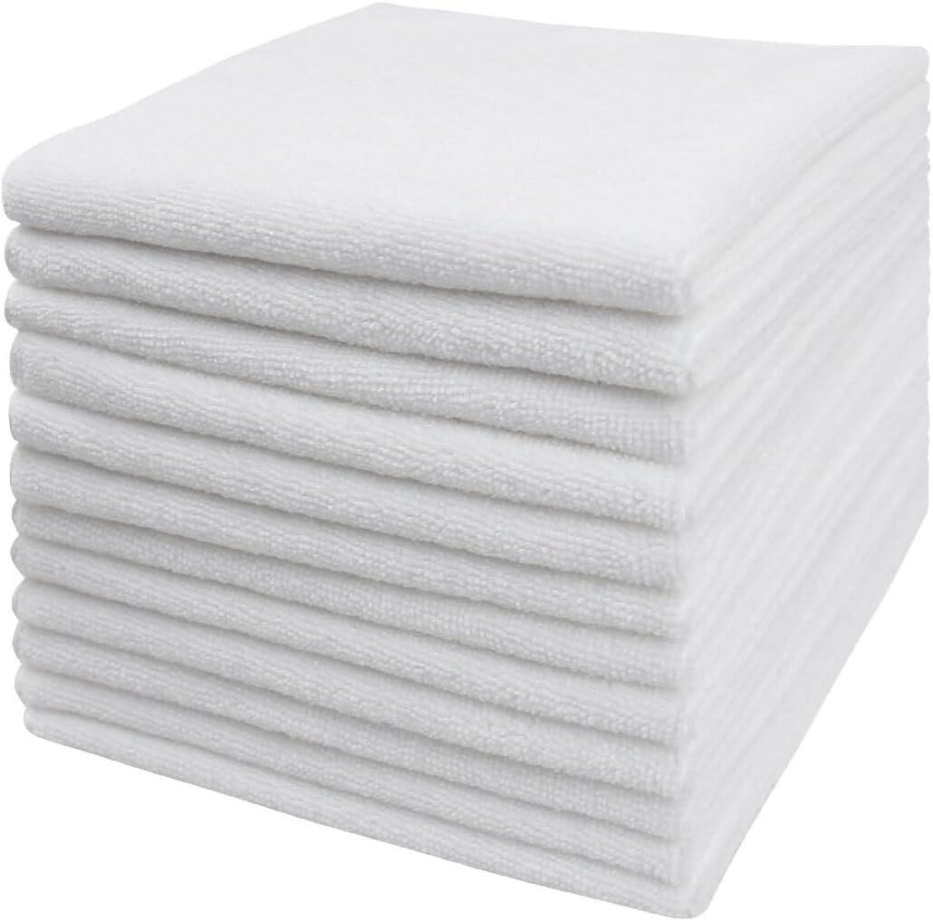 Clean 50PK Profesional Resuable Lint Free Microfiber Edgeless Cleaning Cloth