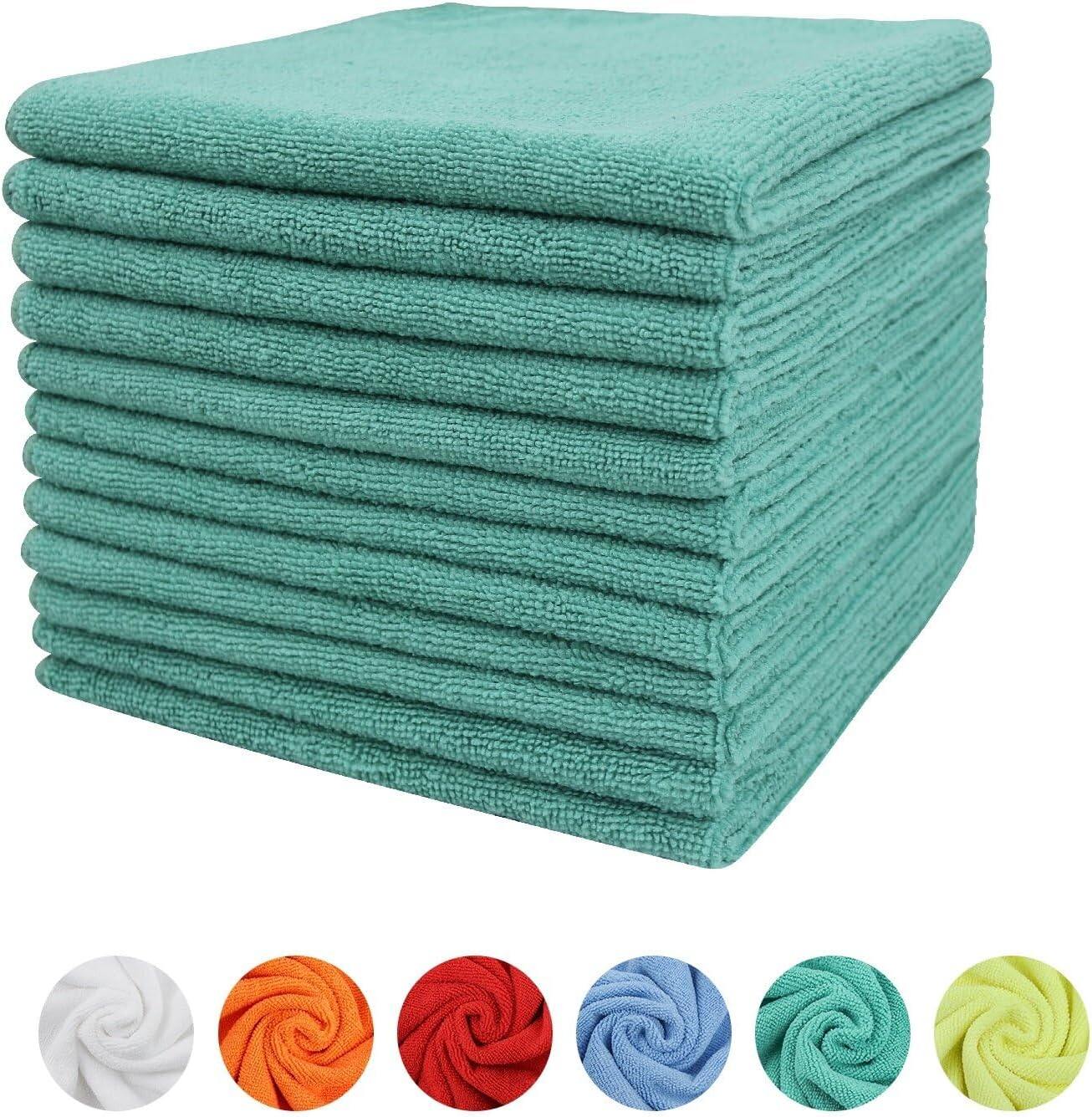 Clean 50PK Profesional Resuable Lint Free Microfiber Edgeless Cleaning Cloth