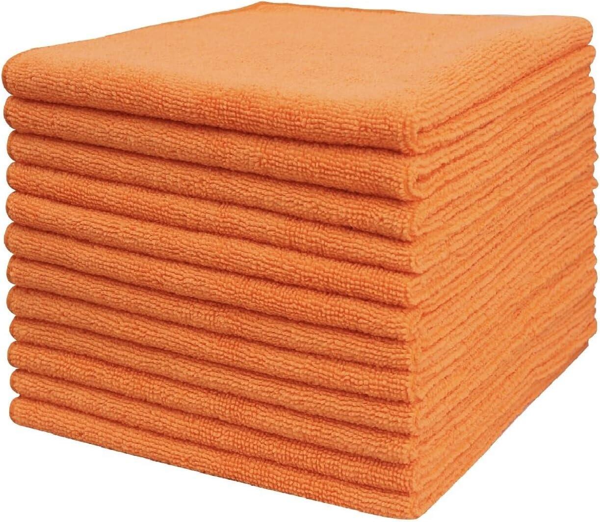 Clean 50PK Profesional Resuable Lint Free Microfiber Edgeless Cleaning Cloth